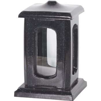 Лампада ритуальная №1 темный гранит