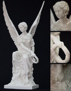 Скульптура ритуальная 040 мрамор