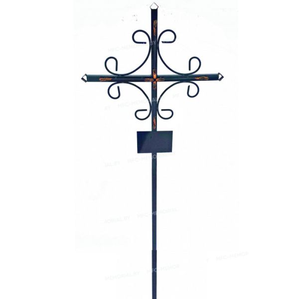 Крест металлический православный тип МК