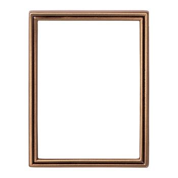 Рамка для надгробий №63, прямоугольная 13х18см