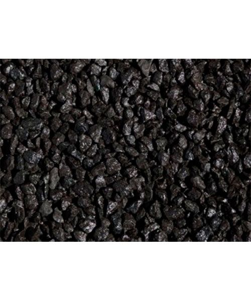 Щебень крашенный декоративный чёрный (20 кг)