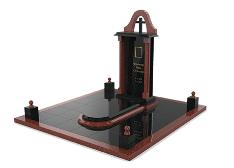 Купить памятники из гранита, гранитные надгробия на кладбище в Минске